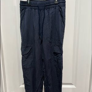 Indigo Rein Navy Blue Cargo Pants/Joggers, Sz M